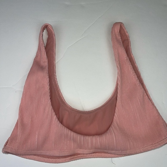 KORAL Swim Top Ribbed Rose Blush S - Picture 10 of 14